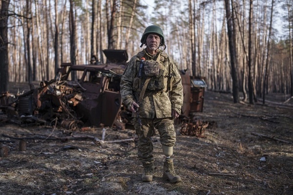 Tentara Ukraina Kembali ke Medan Perang Setelah Diamputasi