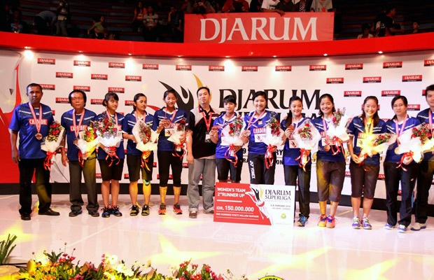 Djarum Badminton Superliga 2014: Tim putri Jaya Raya Raih Juara