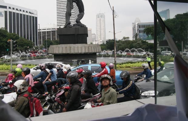 Dua Pos Polisi Dirusak Orang Tak Dikenal