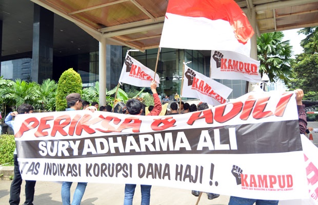 Demo Korupsi Dana Haji