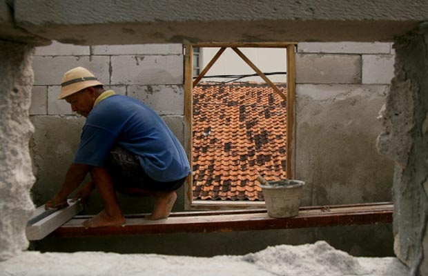 Kampung Deret Petogogan Belum Kunjung Selesai