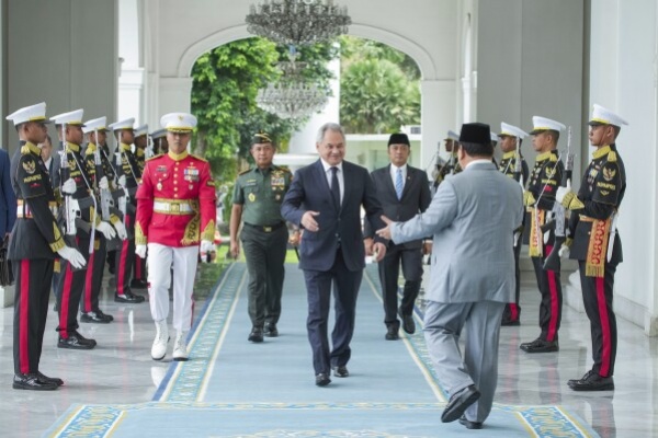 Rusia dan Indonesia Adakan Pembicaraan Perkuat Hubungan Pertahanan dan Keamanan