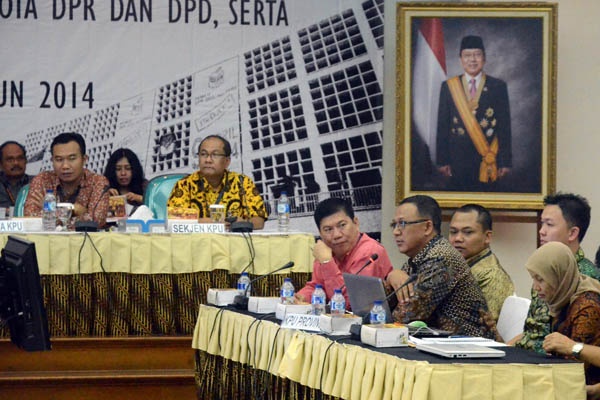 Hari Ini KPU Rekap Suara 4 Provinsi