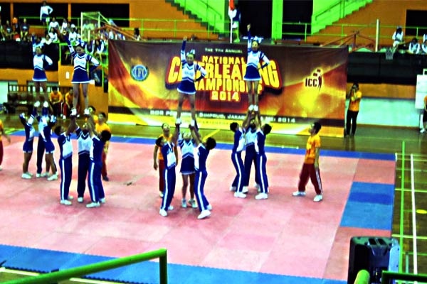 Gazelles Juarai  National Cheerleading Championship 2014