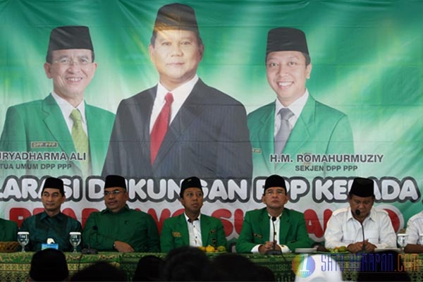 PPP Resmi Usung Prabowo Subianto Jadi Presiden