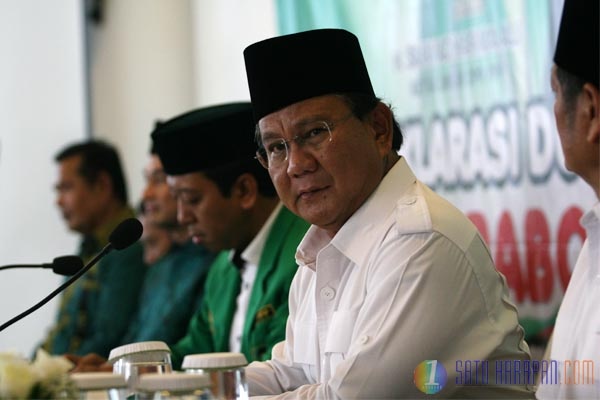 PPP Resmi Usung Prabowo Subianto Jadi Presiden