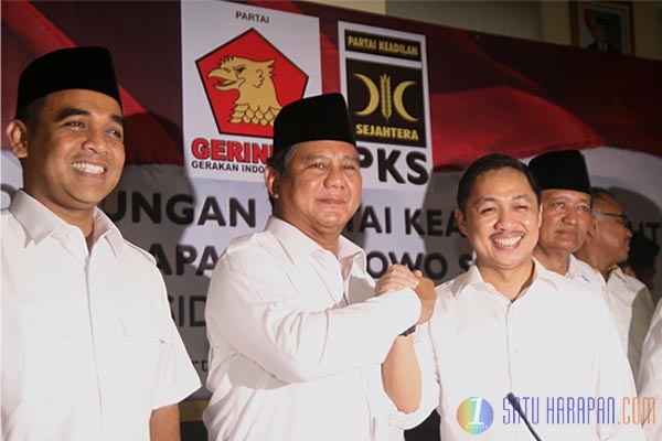 PKS Resmi Usung Prabowo Subianto Jadi Presiden