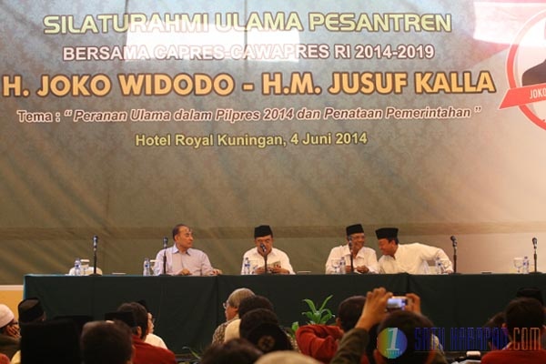 Kampanye Hari Pertama JK Silaturahmi dengan Ulama NU