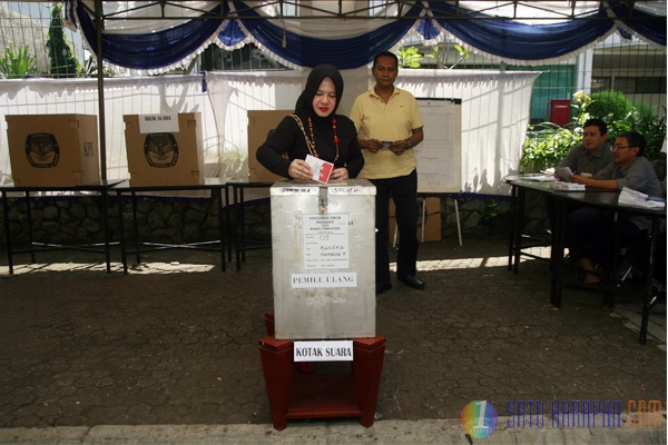 Pemungutan Suara Ulang Digelar di TPS 009 Kelurahan Bangka