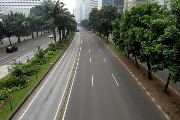 Jakarta Tampak Lenggang Menjelang Lebaran