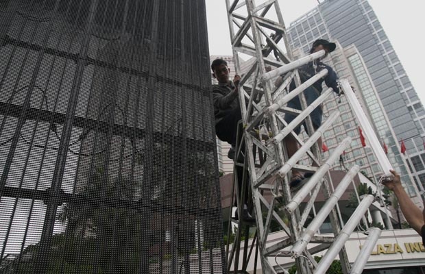 Panggung Hiburan Jakarta Night Festival Ramaikan Pesta Tahun Baru