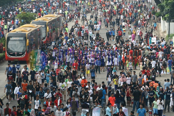 Car Free Day Semrawut, Perlu Dikelola Kembali