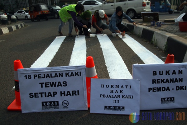 Aksi Meruwat Zebracross