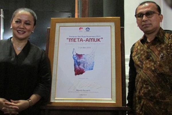 Meta Amuk di Pameran Seni Nusantara 2013