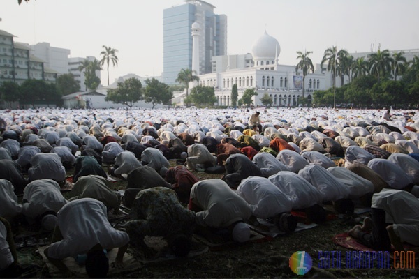 Ribuan Jemaah Muhammadiyah Sholat  Ied Hari Ini