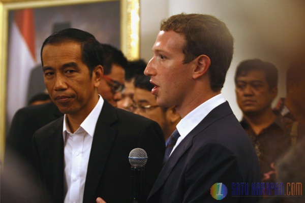 Pendiri Facebook Bertemu Jokowi