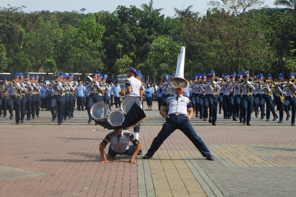 Atraksi Menwa di Peringatan Sumpah Pemuda Monas