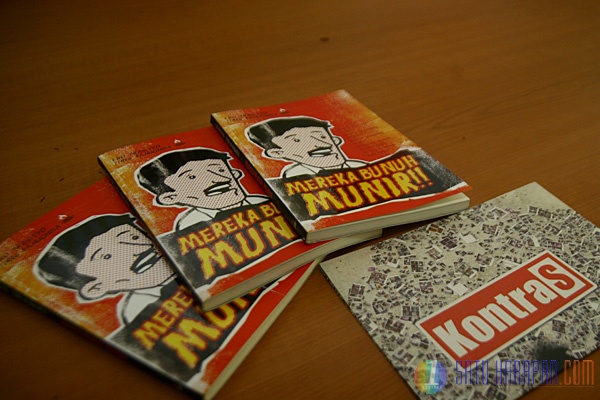 Komik "Mereka Bunuh Munir" Terbit