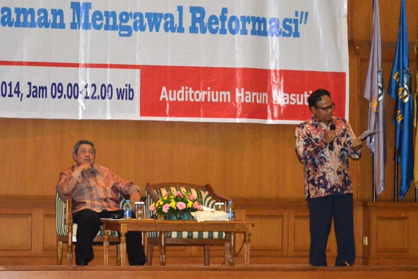 Beri Kuliah Umum di UIN, SBY Tegaskan Kawal Reformasi