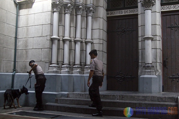 Penyisiran Keamanan Gereja Jelang Natal