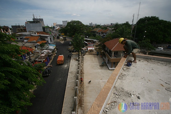 Pintu Air Manggarai Sudah Beroperasi