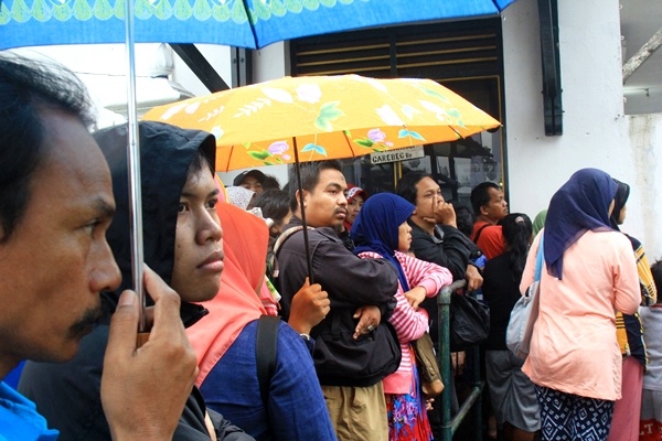 Grebeg Sekaten, Warga Padati Kraton Yogyakarta