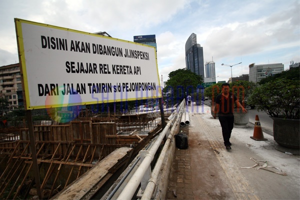 Pembangunan Jalan Alternatif Thamrin - Pejompongan