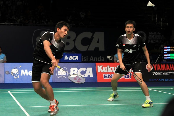  Hendra-Ahsan-Simon Tembus Semi Final Singapura Terbuka