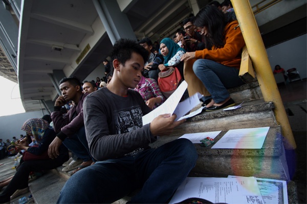 Puluhan Ribu Mengadu Nasib di Job For Career 2015