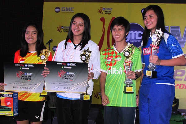 Nita Violina Juarai Tunggal Pemula Putri Astec Open 