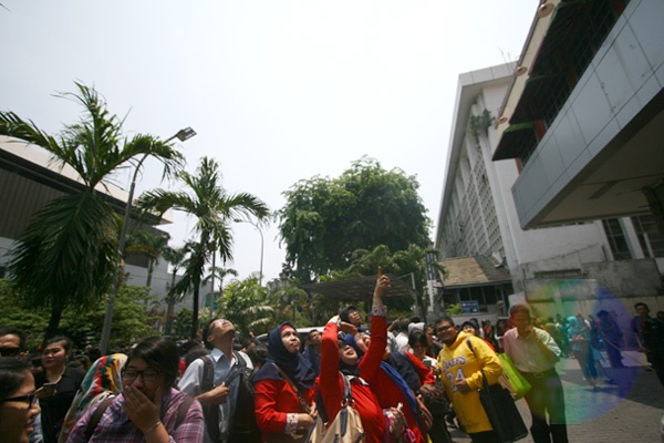 Gedung Sarinah Terbakar