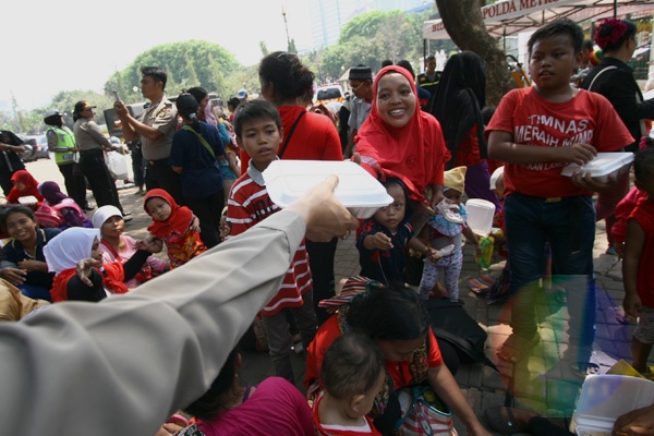 Ibu-ibu dan Anak-anak Dipulangkan Polisi Saat akan Gelar Unjuk Rasa