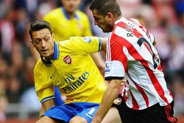 Liga Inggris: Umpan Ozil Manjakan Penyerang Arsenal, Hajar Sunderland 3-1