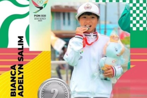 Peserta Usia Termuda di PON XX1 Aceh-Sumut 2024, Boyong Medali Perak!!