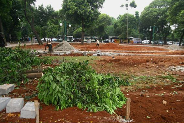 Pemprov DKI Jakarta Pugar Kembali Taman Kota Mataram