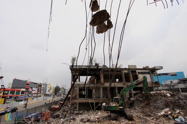 Pasar Blok A Dibongkar, akan Dijadikan Hotel dan Pasar Modern