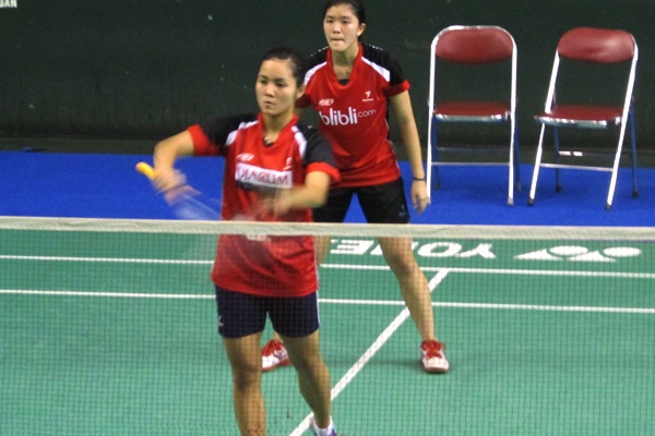 Vania/Rinov akan Main Serius di Final Sesama Jateng