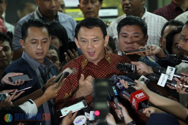 Gubernur Ahok Jalani Pemeriksaan di Mabes Polri 