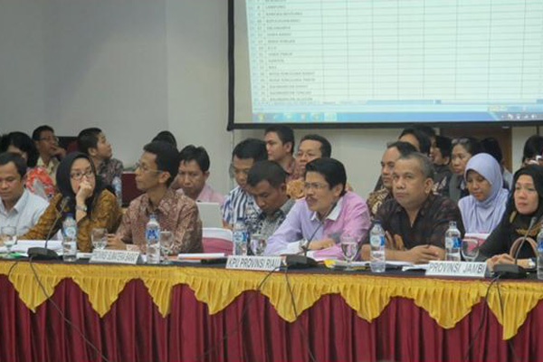 KPU Gelar Rapat Pleno DPT Tahun 2014