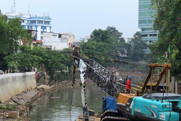 Antisipasi Banjir, Jakarta Normalisasi Kali Ciliwung