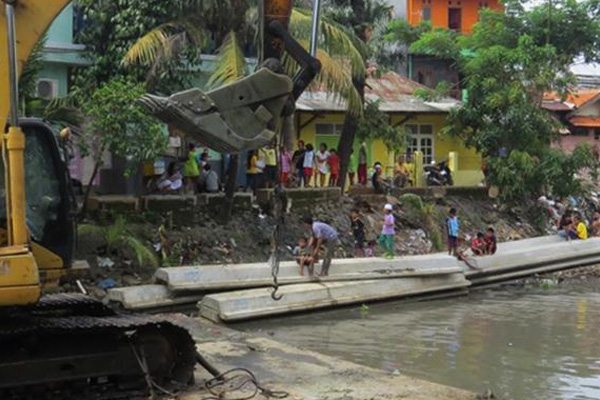 Antisipasi Banjir, Jakarta Normalisasi Kali Ciliwung