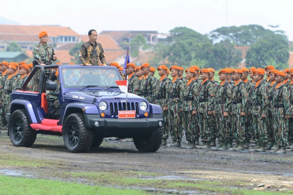 Presiden Minta Korpaskhas Waspadai Pemecah Belah Bangsa