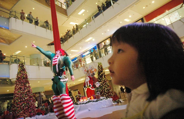 Santa Claus di Grand Indonesia