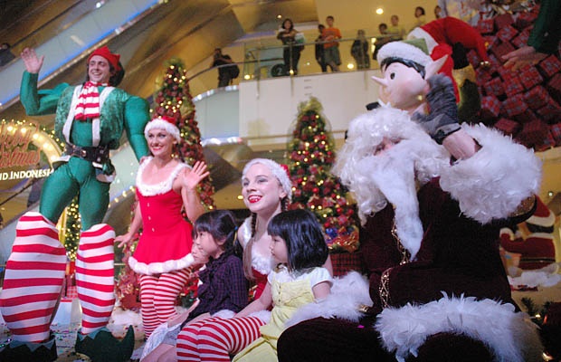 Santa Claus di Grand Indonesia