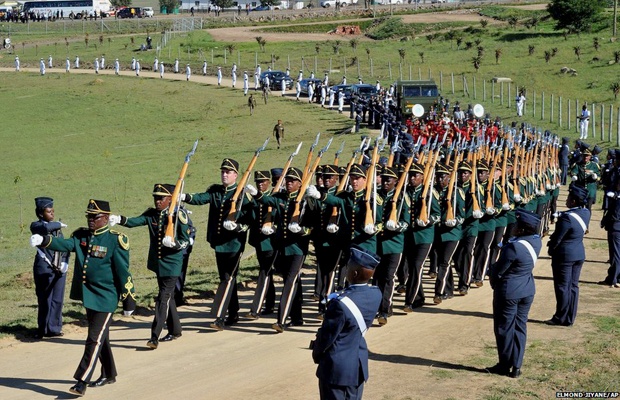 Upacara Pemakaman Nelson Mandela di Qunu