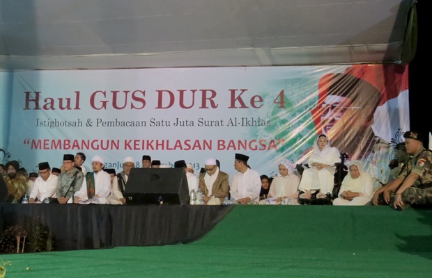 Ribuan Jemaah Hadiri Haul Gus Dur di Ciganjur